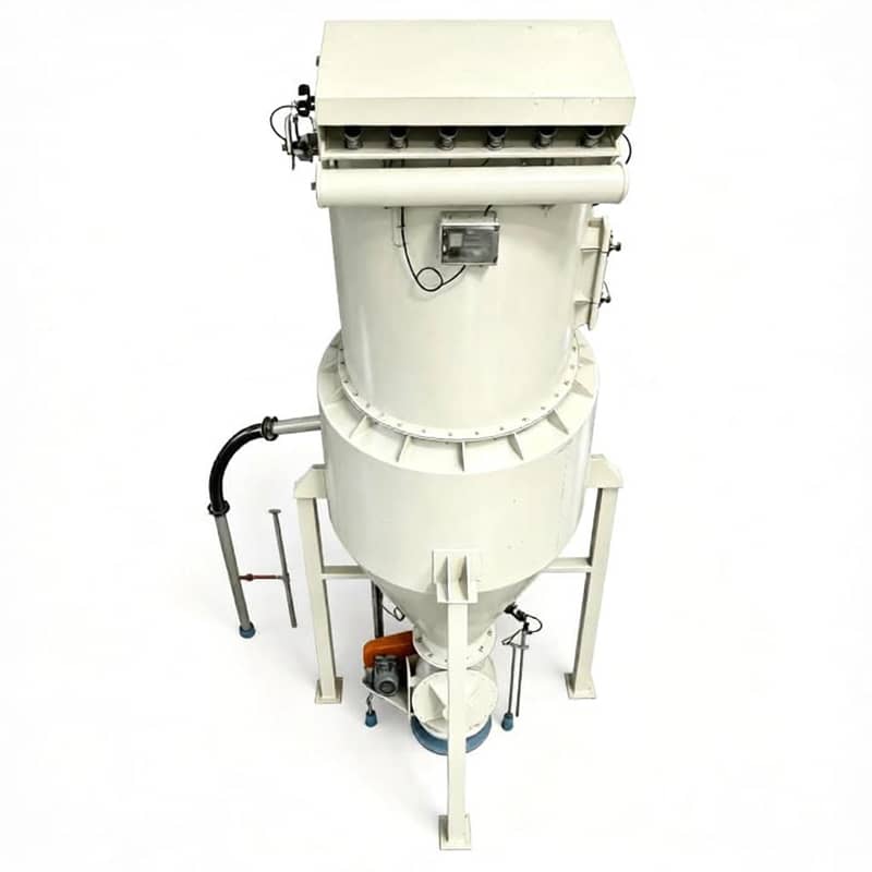 Industrial pulse-jet bag filter dust collection system